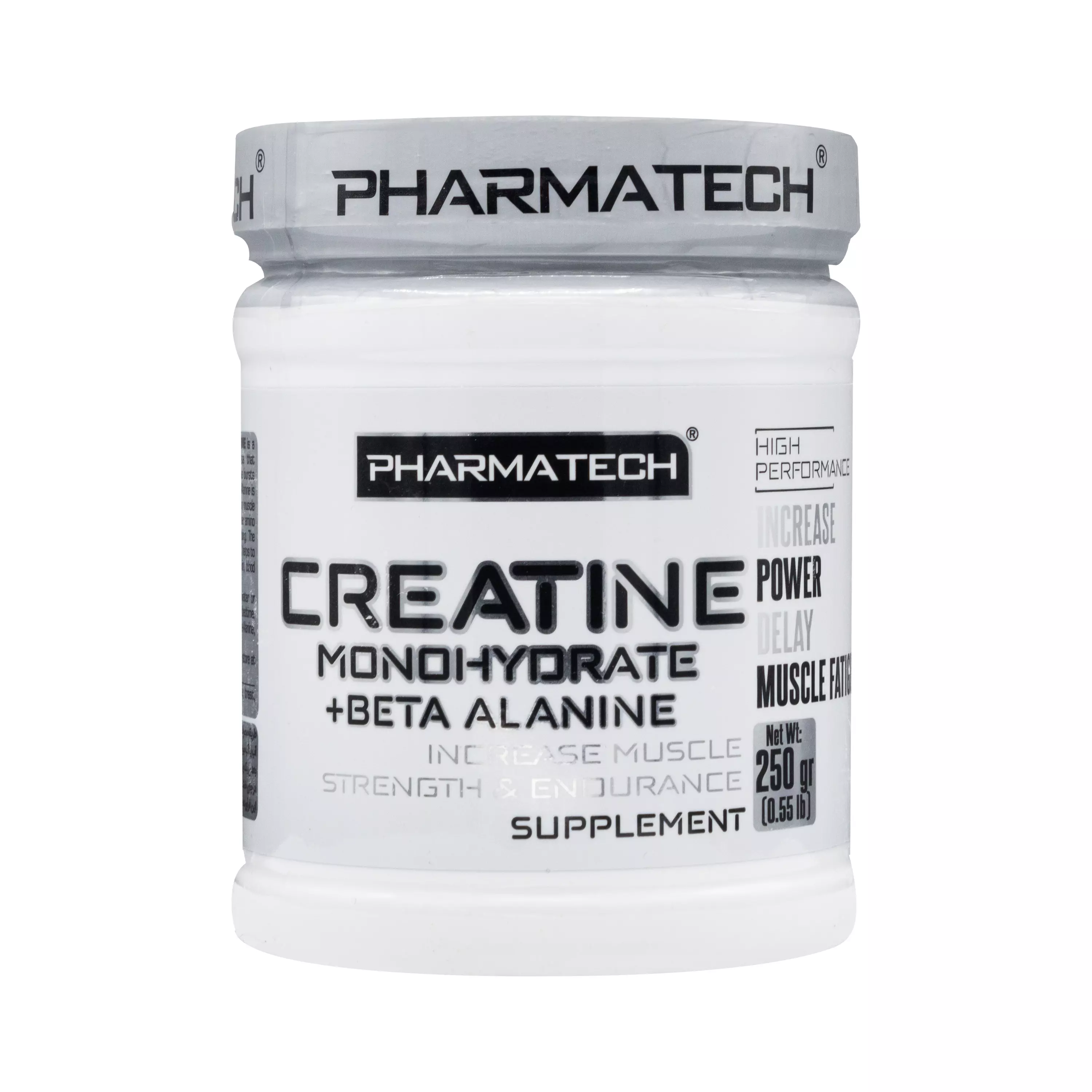 پودر کراتین مونوهیدرات 250 گرمی فارماتک